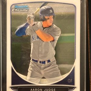 AARON JUDGE rookie card 2013 Bowman Chrome ~ NY